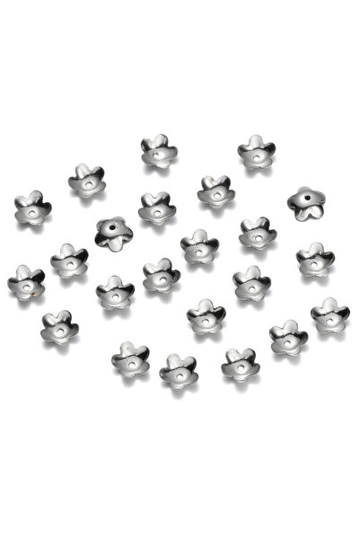 Choice 03 نمط 50 قطعة / المجموعة 15 نمط الفولاذ المقاوم للصدأ أوراق الزهور أغ...