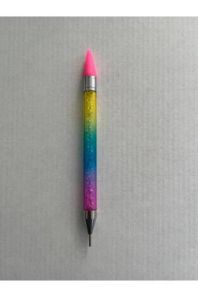 Choice قلم تحديد أحجار الراين المتدرجة باللون الوردي، قلم رسم الماس، بلورات أ...