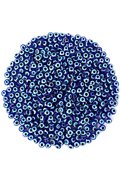 Choice 50 قطعة من خرزات العين الزرقاء لصنع المجوهرات 8 مم سحر العين الشريرة ل...