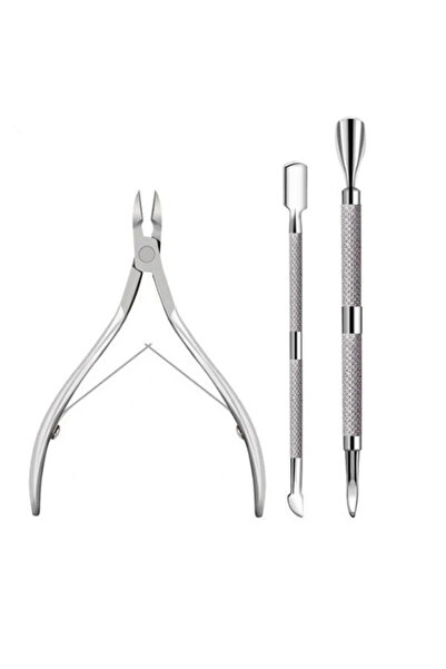 Choice مقص فضي، مقص بشرة، أداة دفع، أداة تزيين الأظافر من الفولاذ المقاوم للص...