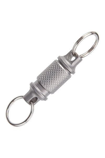 Choice WHITE EDC Titanium Alloy Keychain Quick Release Buckle 360 ° Rotation ...