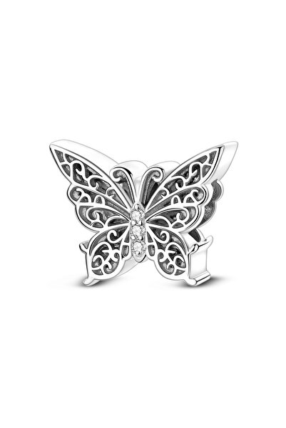 Choice KTC1311 قلادة على شكل فراشة يراع مضيئة متوهجة من الفضة الإسترليني عيار...