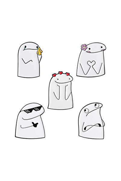 Choice مجموعة 1 دبابيس مينا فلورك بشخصيات كرتونية مضحكة، بدون دبابيس أوفريسكا...