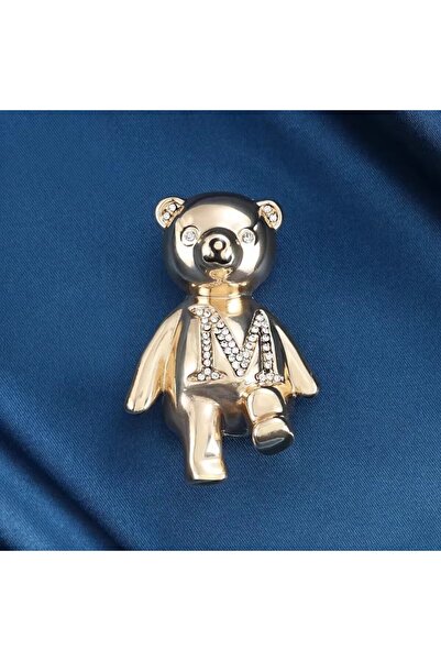 Choice دبابيس بروش أنيقة مرصعة بأحجار الراين على شكل دب لطيف من Style10 للنسا...