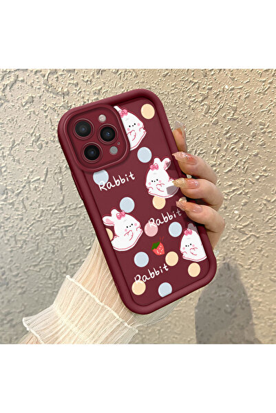 Hontinga حافظة هاتف من السيليكون الناعم المضاد للسقوط لهاتف iPhone 15 Pro الم...