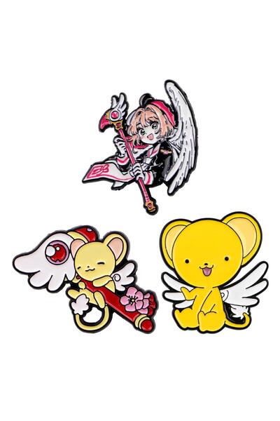 Choice 1 Yellow Magic Elf Enamel Pin Brooches For Women Lapel Pins Badge on B...