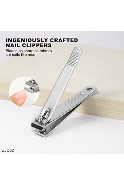 Choice مقص أظافر ZJQ02 مقص أظافر معدني احترافي مقص أظافر مقص أظافر مع مبرد أظافر