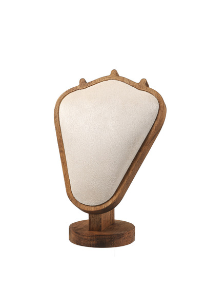 Choice Beige Wood jewelry necklace jewelry display frame high-grade impressio...