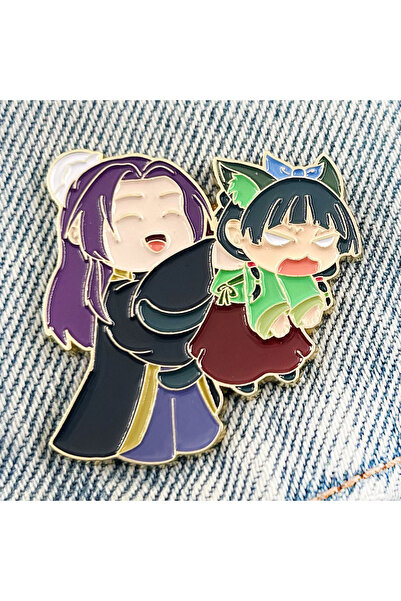 Choice Jinshi-brooch-02 Maomao صورة المينا دبوس يوميات الصيدلة شارة لطيف جينش...