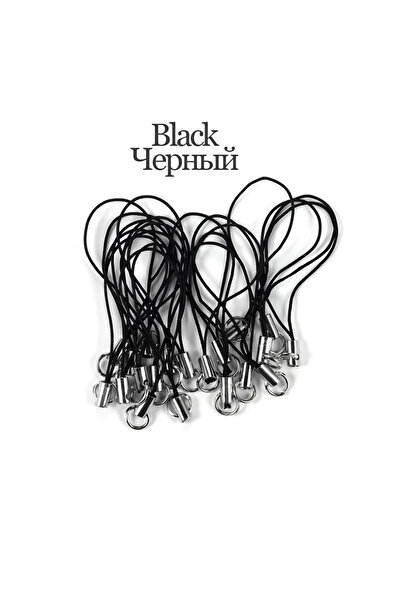 Choice 100 قطعة سوداء 20/50/100 قطعة حبل رباط لارياتس مشبك جراد البحر حبل سلس...