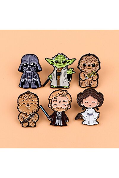 Choice 8 دبوس مينا فارس فيلم أنمي الخيال العلمي الكلاسيكي دبابيس المرأة والرج...