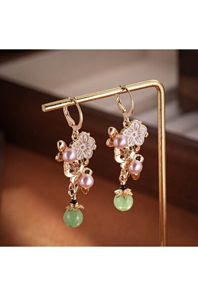 Choice أقراط متدلية من اللؤلؤ الصناعي من المياه العذبة Z914-1 للنساء على شكل ...