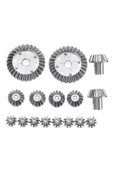 Generic 16-Piece Upgrade Metal Gear For 144001/12428-A/B/C/12423 RC Car