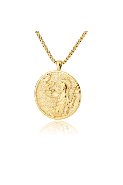 Choice قلادة هيكاتي الأسطورية القديمة من أثينا للنساء والرجال قلادة أفروديت ا...