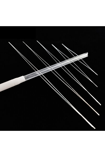 choice2 مجموعة متنوعة (1 لكل قطعة) من 5 قطع/مجموعة من إبر خرز من الفولاذ المق...