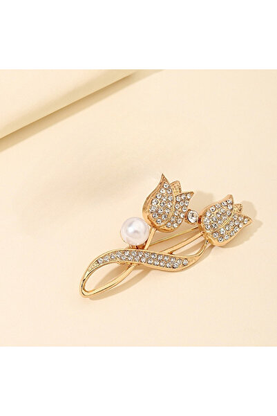 Choice بروش زهرة التوليب من يوجين شيانغ-جيه، دبوس فاخر أنيق وعصري، للنساء