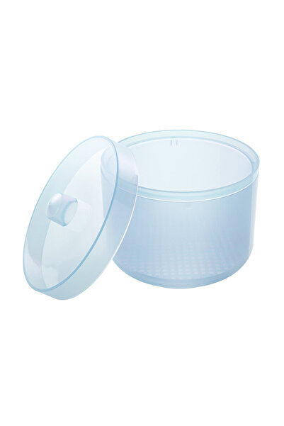 Choice صندوق تنظيف رأس طحن الأظافر باللون الأزرق مع فلتر وكوب تعقيم لأدوات ال...