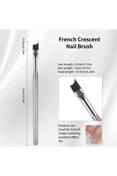 Choice فرشاة فرنسية (قطعة واحدة أو قطعتين) - مجموعة فرش احترافية لفن تزيين ال...