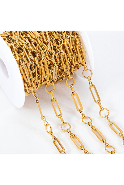 Choice 1 متر 4.5 × 9 مم سلسلة وصلات من الفولاذ المقاوم للصدأ لا تتلاشى 1 متر ...