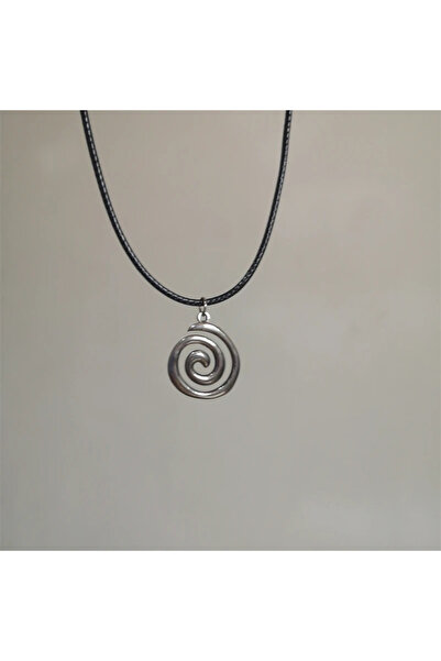 Choice قلادة ويرلبول هيب هوب بقلادة الشمس المحترقة بطول 45 سم مصنوعة من الجلد والحبل، قلادة ويرلبول هندسية عتيقة