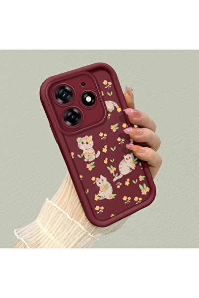 Hontinga حافظة هاتف من السيليكون الناعم مضادة للسقوط متوافقة مع هاتف Tecno Sp...