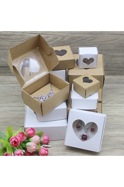 Choice 10 صناديق فقط من ورق الكرافت 4 × 4 × 2.5 سم 10 قطع DIY Handamde Paper ...