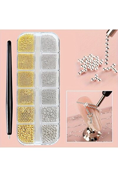 Choice style5 قطعتان من زينة فن الأظافر، حبات كافيار صغيرة، زينة فن الأظافر، ...