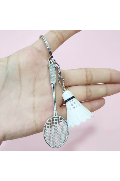 Choice 01 Badminton Model Keychain Creativity Bag Pendent Shuttlecock Souveni...