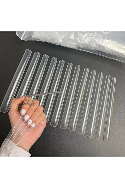 Choice 10XL مربع 120 قطعة 120 قطعة10XL مربع مستقيم طويل جدًا أطراف أظافر جل ت...