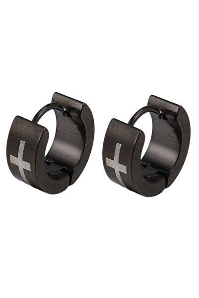 Choice E246-أسود-قطعتان من أقراط المنتقمون من الرسوم المتحركة اليابانية، خاتم...