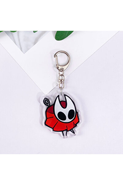 Miniso 5 cm 4 Anime Hollow Knight Acrylic Keychain Accessories Creative Bag C...