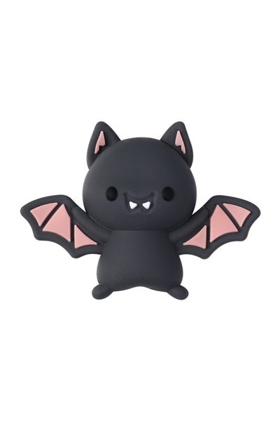 Choice3 5PCS B 5pcs Halloween Themed Silicone Beads 3D Creative Bat Spooky Pu...