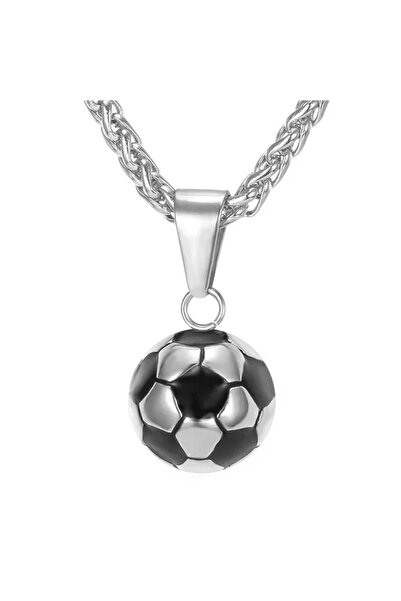 Choice أفكار جديدة من الفضة لهدية عصرية منتج رياضي قلادة كرة قدم هدية رائعة م...
