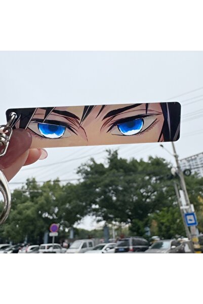 Miniso K-demon-15 Anime Demon Slayer Double Sided Keychain Rengoku Kyoujurou ...