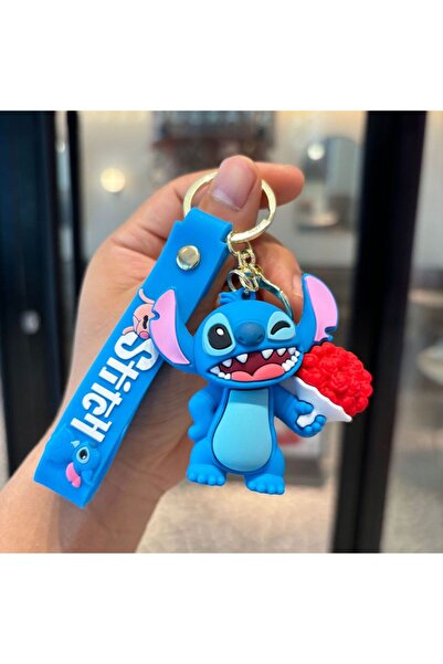 Choice KC3470 Christmas Stitch Keychain - Play basketball& Holding the flower...