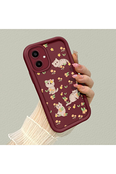 Hontinga حافظة هاتف من السيليكون الناعم مضادة للسقوط لهاتف سامسونج جالاكسي A06