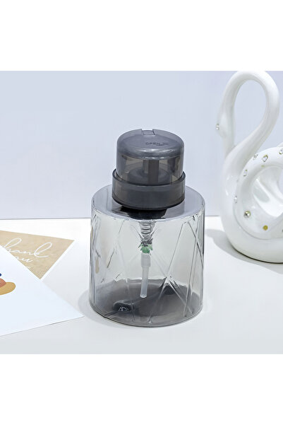 Choice عبوة مزيل مكياج سائل تنظيف الأظافر قابلة لإعادة التعبئة، سوداء اللون، ...