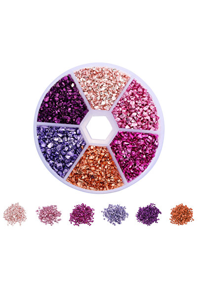 Choice6 نمط S 06 60 جرام/صندوق حشو راتنج حجارة زجاجية مسحوقة لقالب راتنج إيبو...