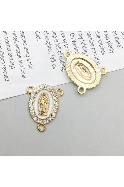 Choice قلادة أنيقة بثلاثة ثقوب مصنوعة من سبيكة أحجار الراين من 6 ألوان للسيدة...