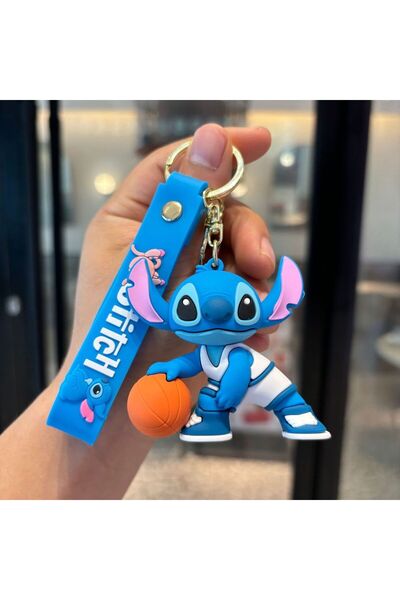 Choice KC3471 Christmas Stitch Keychain - Play basketball& Holding the flower...
