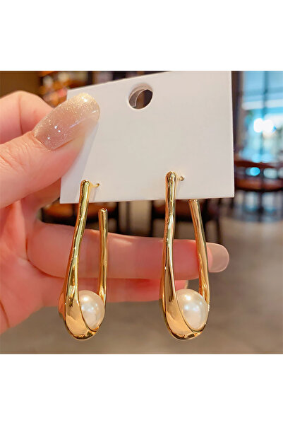 Choice zz-27 2024 أقراط ذهبية فاخرة أنيقة فريدة من نوعها من اللؤلؤ الصدفي أقر...