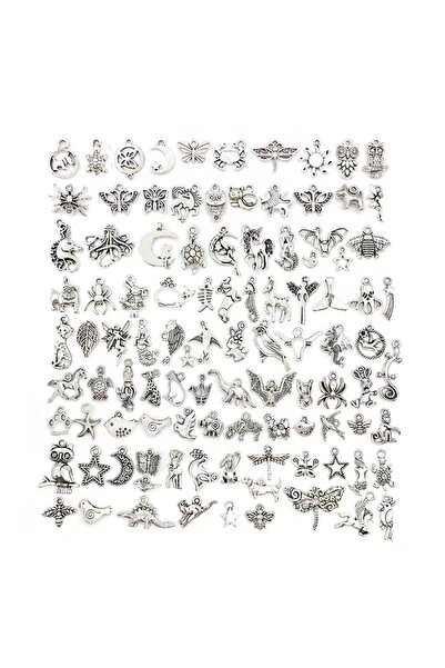 Choice 3-M289 100 قطعة من المعلقات المعدنية المختلطة DIY قلادة سوار عتيق إكسس...