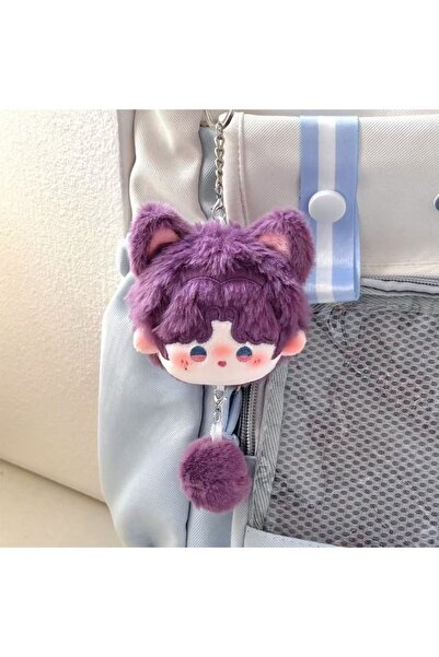 Choice سلسلة مفاتيح حقيبة يد رافائيل 8 سم لعبة الحب والفضاء العميق سلسلة مفاتيح كوسبلاي دمية قطيفة لطيفة