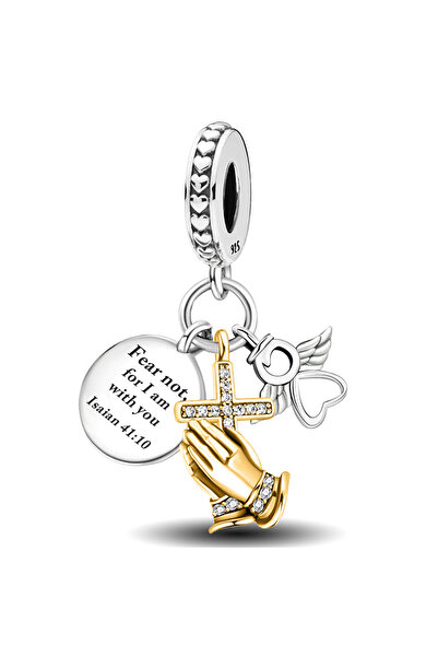 Choice TCE0468K4 925 فضة استرلينية خرزة سحر ملائكة الحب أربع أوراق البرسيم من...