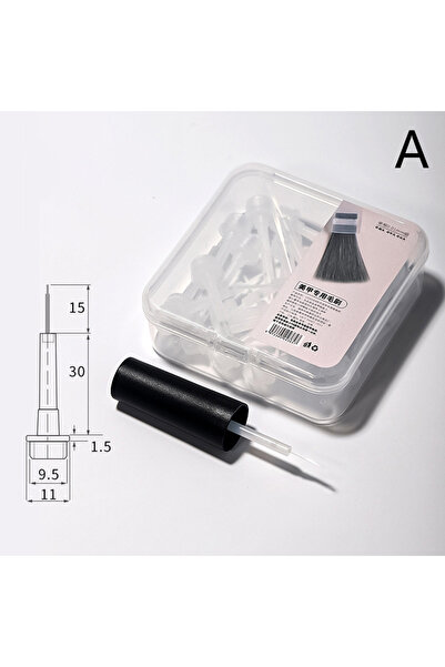 Choice 20 قطعة 1 مجموعة-20/50 قطعة فرشاة أظافر فرشاة طلاء الأظافر رأس بديل فر...