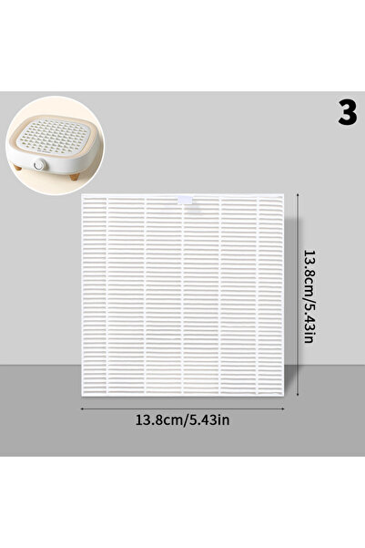 JETTING قطعة واحدة A3 【ZYAL-1】 فلتر بديل لجامع غبار الأظافر، فلتر مكنسة كهربا...