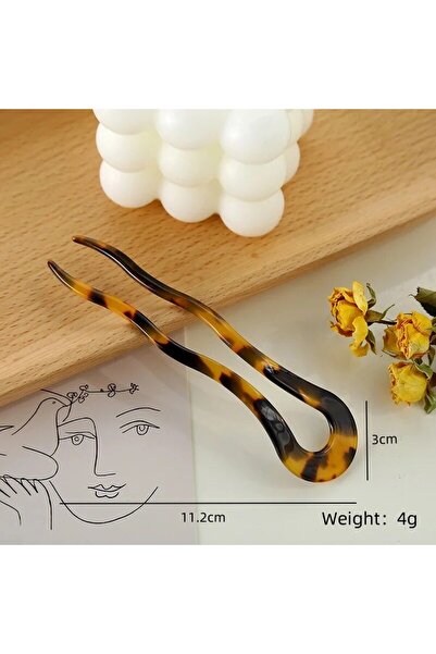 Choice XL1467-1 دبوس شعر كلاسيكي عتيق من نوع هوكسبيل بلون حمض الأسيتيك وإكسسو...