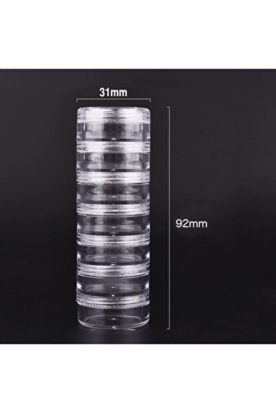 Choice 1482675-7 طبقات 2-7 طبقات صندوق تخزين المجوهرات منظم متعدد الطبقات رف ...