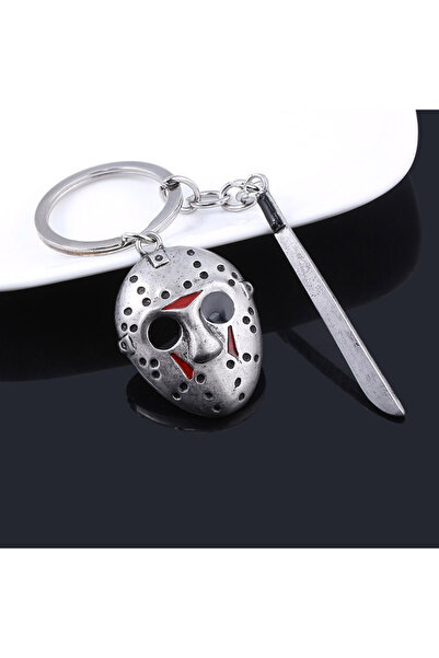 Choice K00483 سلسلة مفاتيح فيلم الرعب يوم الجمعة على شكل قناع جيسون فورهيس من...