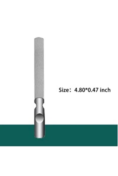 Choice مبرد أظافر احترافي من الفولاذ المقاوم للصدأ بمقاس 4.80 بوصة، قطعة واحد...